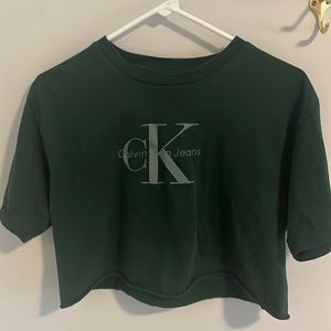 Vintage Calvin Klein Cropped Tee